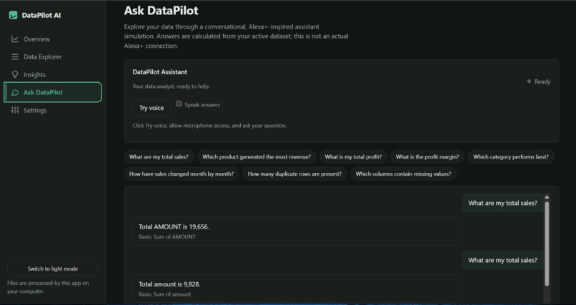 DataPilot AI – screenshot 5