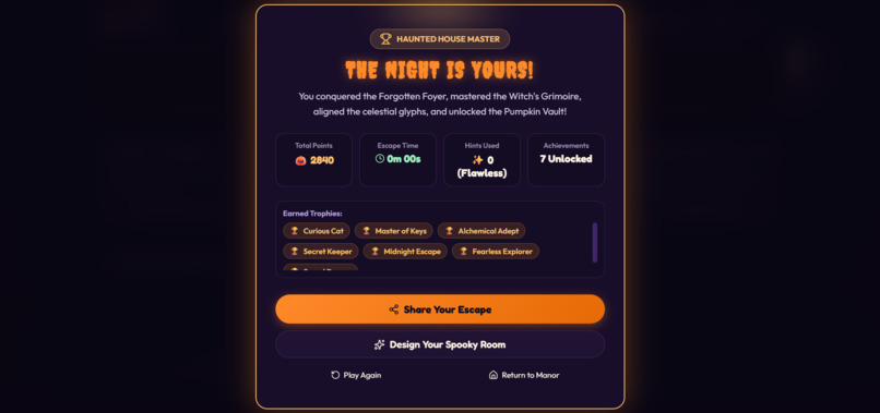 BOO! — Halloween in Your Browser – screenshot 1