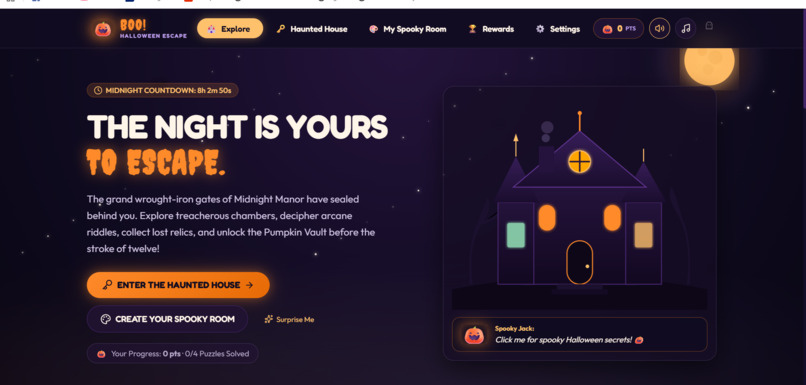 BOO! — Halloween in Your Browser – screenshot 2
