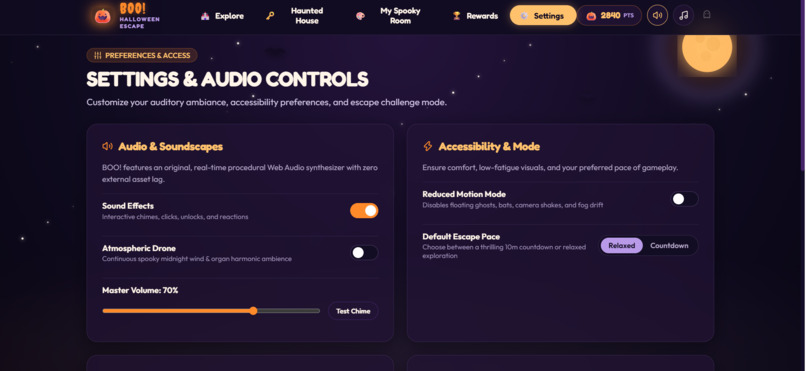 BOO! — Halloween in Your Browser – screenshot 5