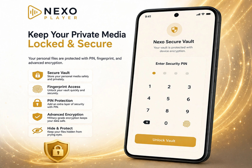 Nexo Player: AI Audio & Vault – screenshot 1