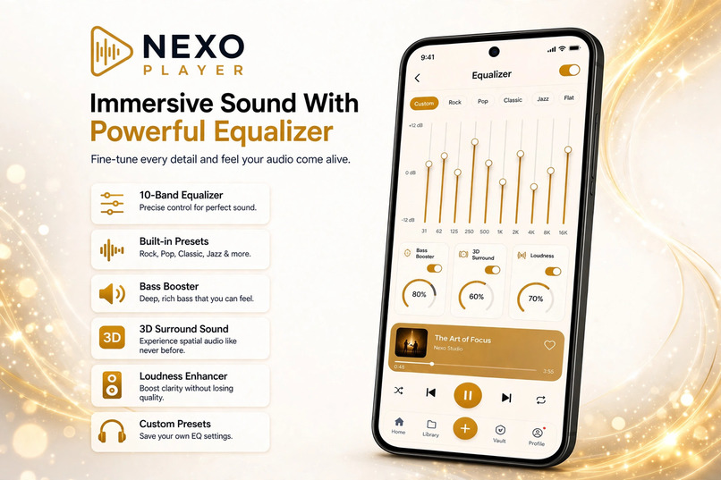 Nexo Player: AI Audio & Vault – screenshot 6