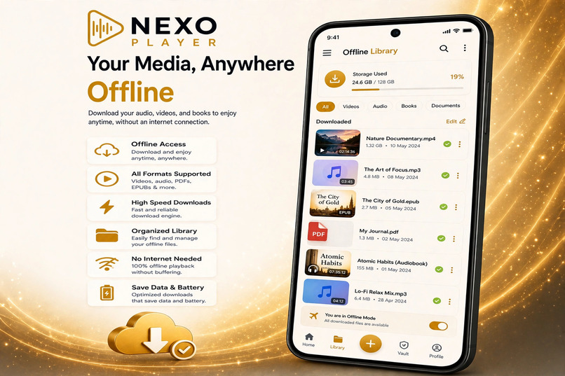Nexo Player: AI Audio & Vault – screenshot 7