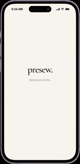 PreSew – screenshot 1