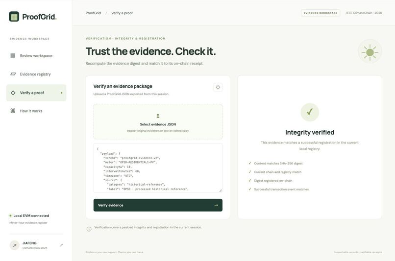 ProofGrid – screenshot 2