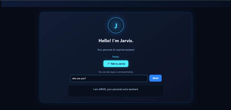 JARVIS AI - Your Intelligent Voice Assistant – screenshot 4