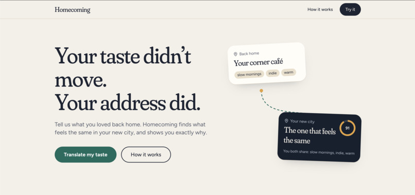 Homecoming – screenshot 1