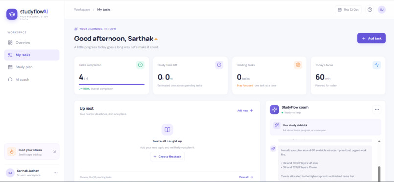 StudyFlow AI – screenshot 3