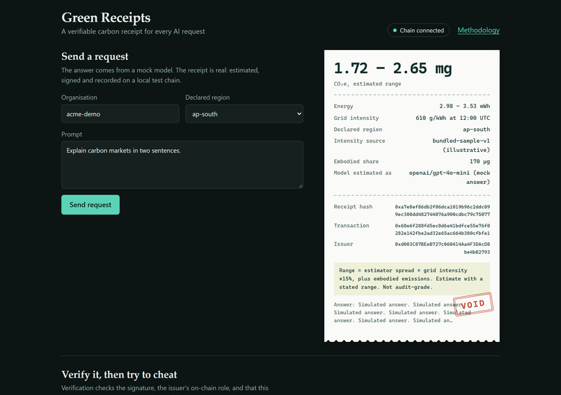 Green Receipts – screenshot 3