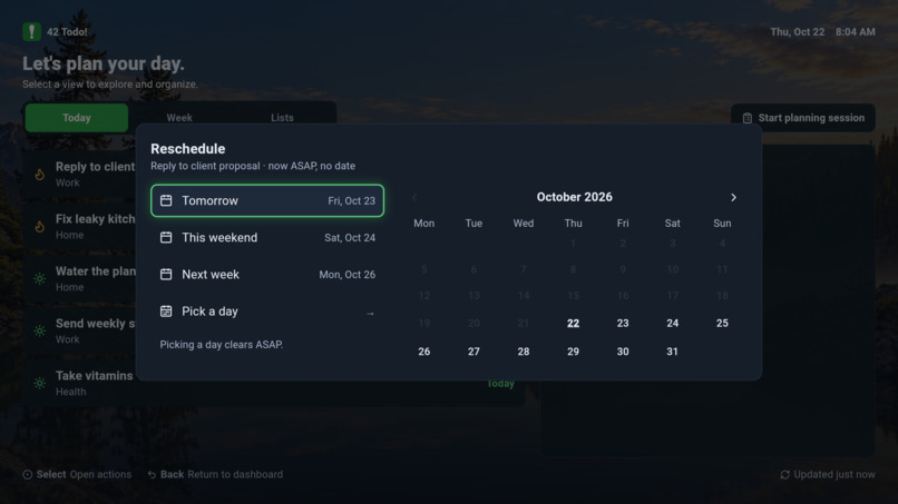 42 ToDo for Fire TV – screenshot 1