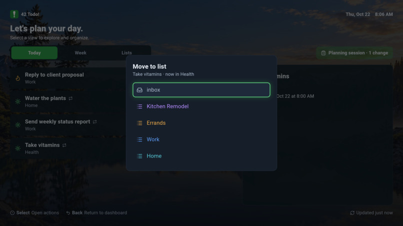 42 ToDo for Fire TV – screenshot 3