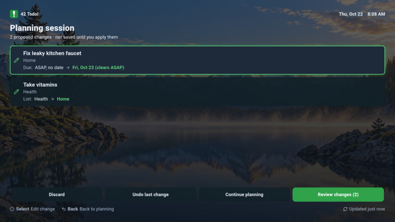 42 ToDo for Fire TV – screenshot 8