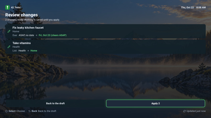 42 ToDo for Fire TV – screenshot 9