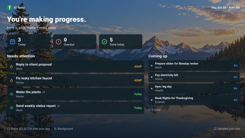 42 ToDo for Fire TV – screenshot 12