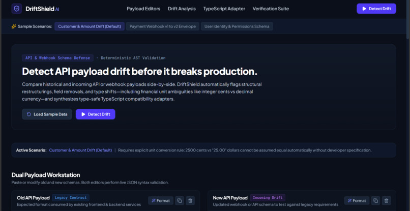 DriftShield AI – screenshot 1