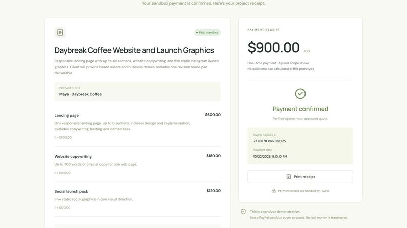 ScopePay – screenshot 1