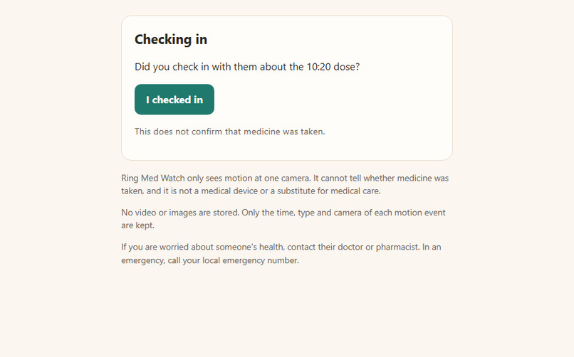 Ring Med Watch – screenshot 6