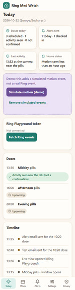 Ring Med Watch – screenshot 7