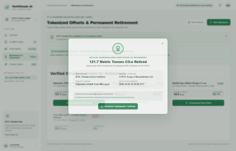 VeriClimate AI – screenshot 2