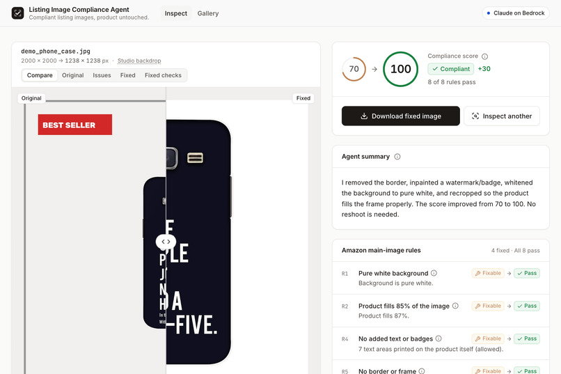 Listing Image Compliance Agent – screenshot 5