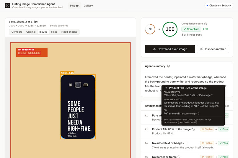 Listing Image Compliance Agent – screenshot 7