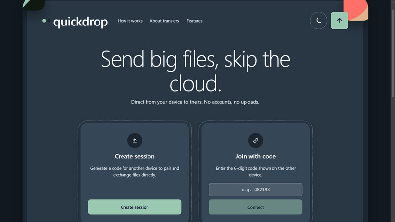 QuickDrop – screenshot 1