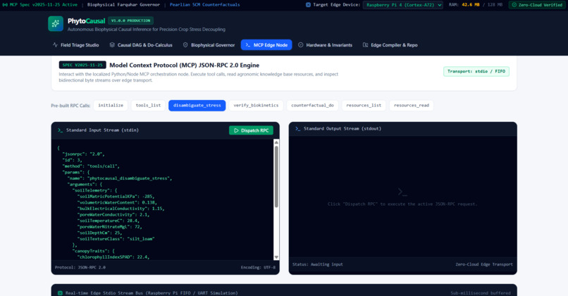 PhytoCausal: Autonomous Biophysical Causal AI – screenshot 1