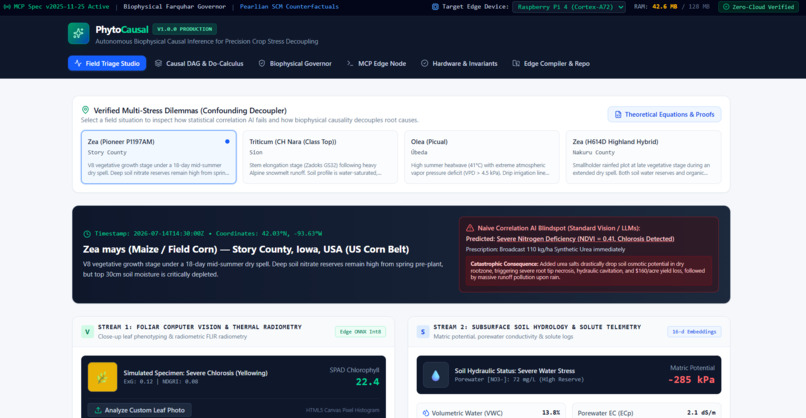 PhytoCausal: Autonomous Biophysical Causal AI – screenshot 6