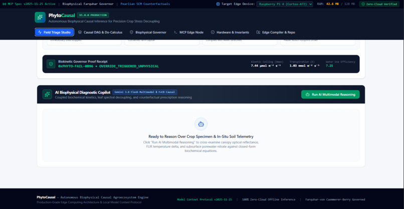 PhytoCausal: Autonomous Biophysical Causal AI – screenshot 7