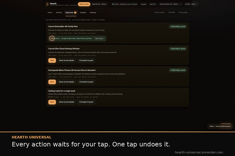 Hearth Universal – screenshot 2