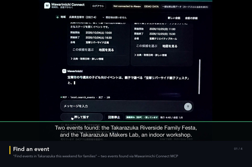 Mawarimichi Connect for Alexa+ – screenshot 2
