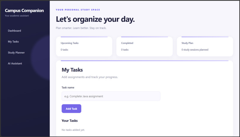 Campus Companion – screenshot 1