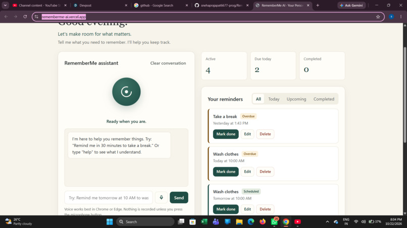 RememberMe-Ai – screenshot 5