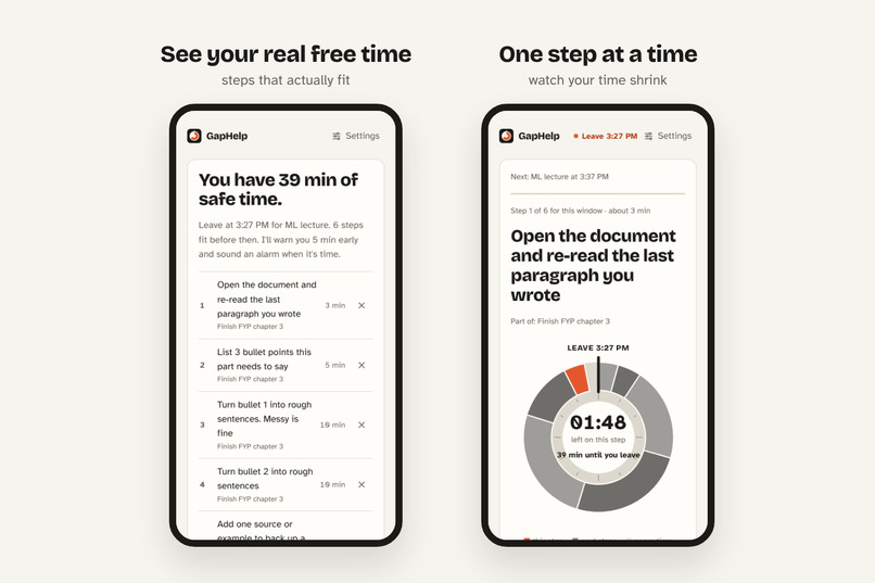 GapHelp – screenshot 3