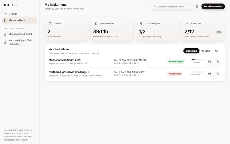 RuleDost – screenshot 2