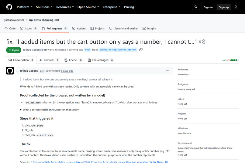 Complaint Replay – screenshot 5