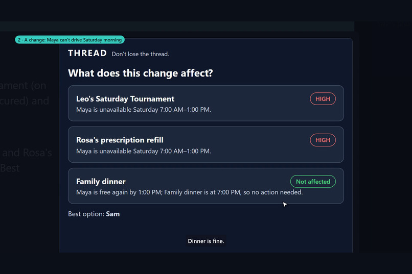 THREAD: Don't lose the thread – screenshot 8