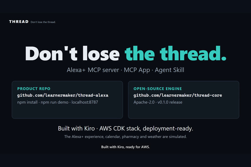 THREAD: Don't lose the thread – screenshot 9