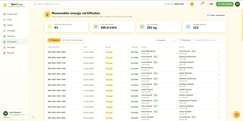 SunSwap – screenshot 6