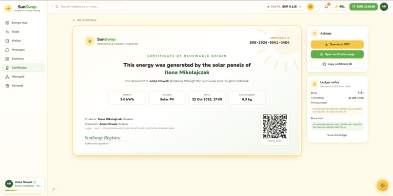 SunSwap – screenshot 10