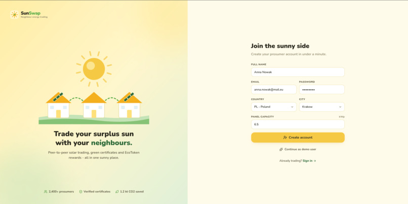 SunSwap – screenshot 11