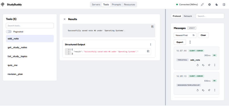 StudyBuddy MCP – screenshot 3