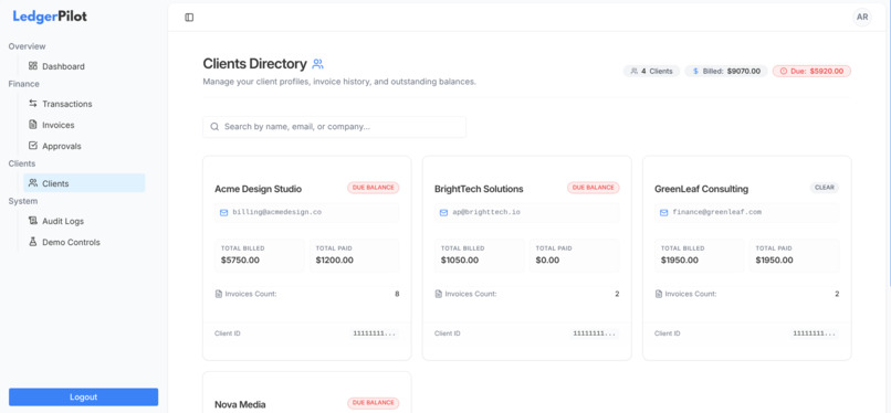 LedgerPilot – screenshot 5