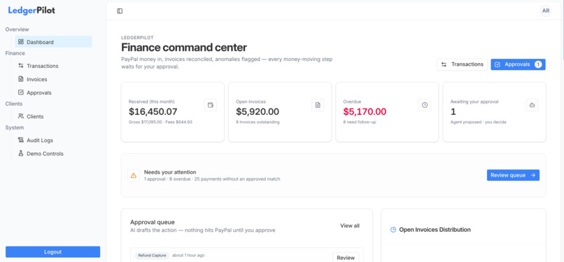 LedgerPilot – screenshot 1