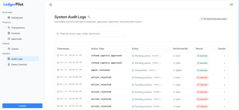 LedgerPilot – screenshot 4