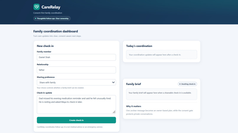 CareRelay – screenshot 3