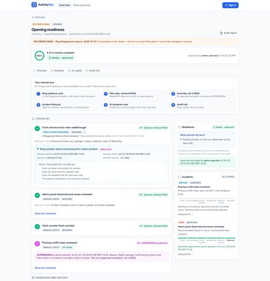 ActivityOps – screenshot 4