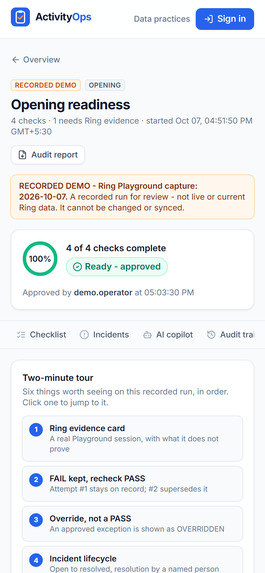 ActivityOps – screenshot 5