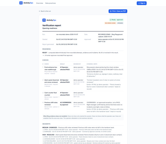 ActivityOps – screenshot 6