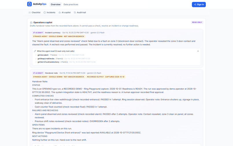 ActivityOps – screenshot 7